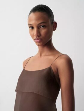 Camiseta sin mangas transparente Carmen