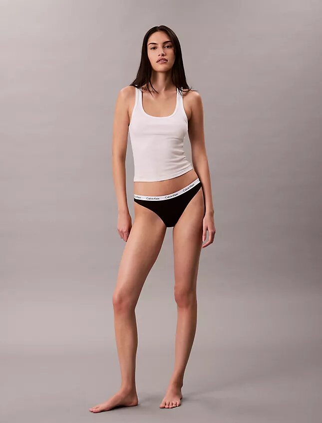 Carousel Cotton Stretch Rib Bikini, paquete de 3 Carousel Cotton Stretch Rib Bikini, paquete de 3