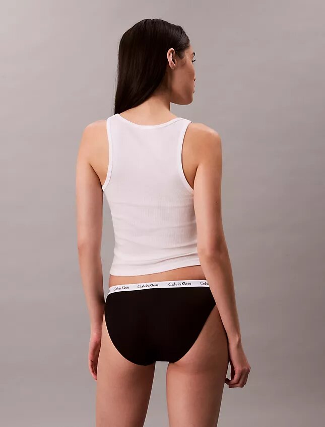 Carousel Cotton Stretch Rib Bikini, paquete de 3 Carousel Cotton Stretch Rib Bikini, paquete de 3