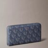 Cartera larga con cremallera y Monogram integral Cartera larga con cremallera y Monogram integral