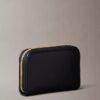 Cartera mediana con cremallera y Monogram en negrita Cartera mediana con cremallera y Monogram en negrita