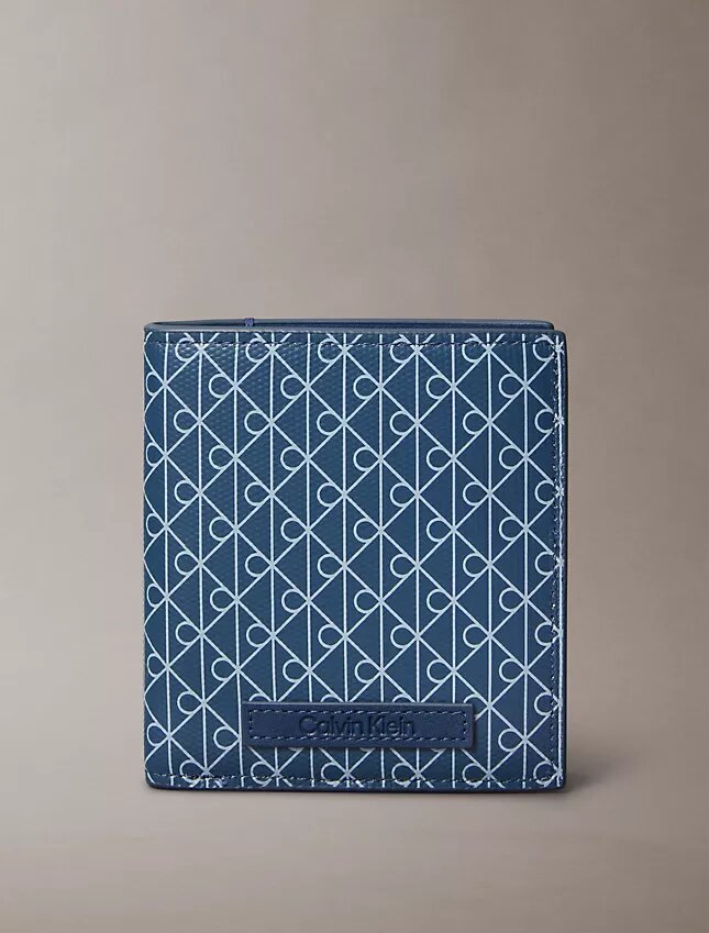 Cartera plegable con emblema Cartera plegable con emblema