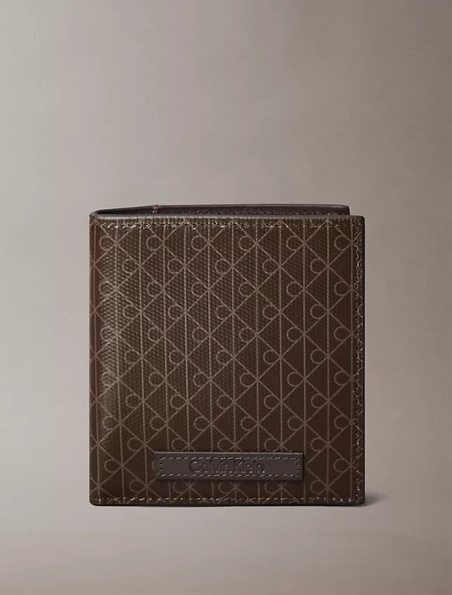 Cartera plegable con emblema Cartera plegable con emblema