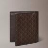 Cartera plegable con emblema Cartera plegable con emblema