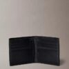 Cartera plegable con logotipo en relieve Cartera plegable con logotipo en relieve