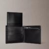 Cartera plegable con logotipo en relieve y tarjetero Cartera plegable con logotipo en relieve y tarjetero