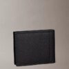 Cartera plegable con logotipo estampado en relieve Cartera plegable con logotipo estampado en relieve