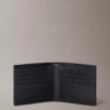 Cartera plegable con monograma integral