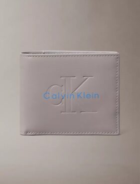 Cartera plegable con relieve Monólogo