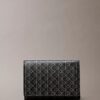 Cartera tríptica con logotipo en todo el diseño Cartera tríptica con logotipo en todo el diseño