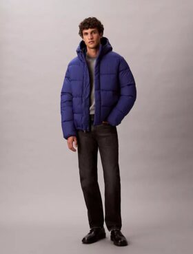 Chaqueta acolchada con capucha