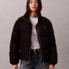 Chaqueta acolchada con monograma integral Chaqueta acolchada con monograma integral