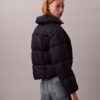 Chaqueta acolchada con monograma integral Chaqueta acolchada con monograma integral