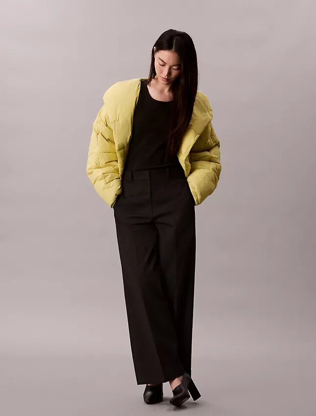 Chaqueta acolchada cruzada Chaqueta acolchada cruzada