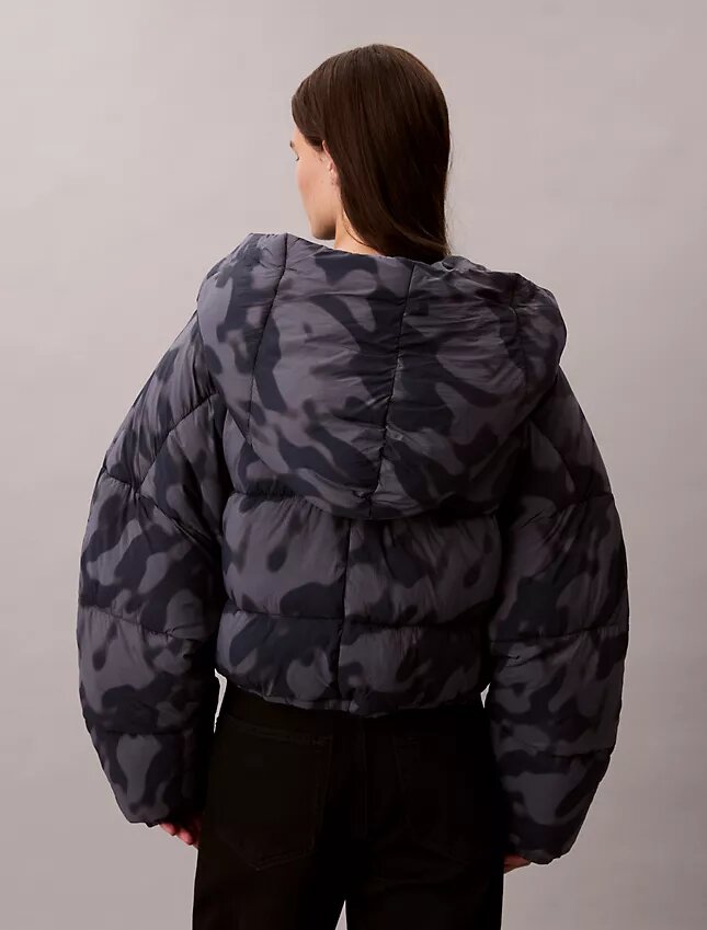 Chaqueta acolchada cruzada Chaqueta acolchada cruzada