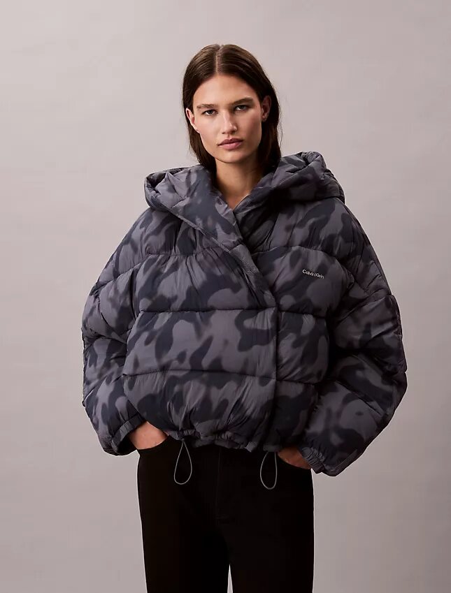 Chaqueta acolchada cruzada Chaqueta acolchada cruzada