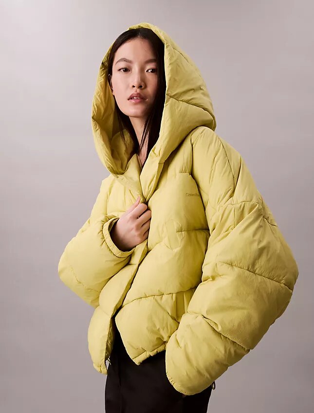Chaqueta acolchada cruzada Chaqueta acolchada cruzada
