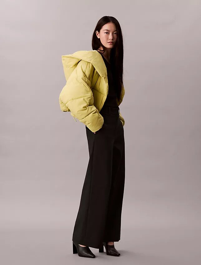 Chaqueta acolchada cruzada Chaqueta acolchada cruzada