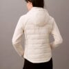 Chaqueta acolchada de mezcla de tejidos Chaqueta acolchada de mezcla de tejidos
