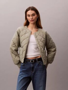 Chaqueta acolchada de nailon