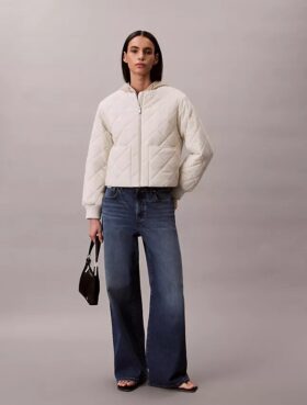 Chaqueta acolchada de nailon