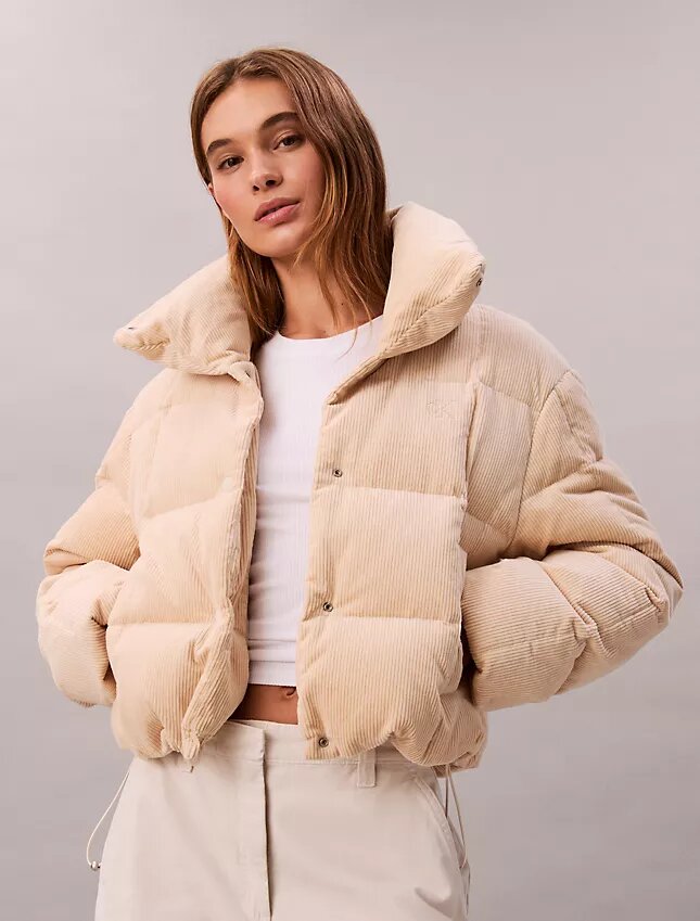 Chaqueta acolchada de pana Chaqueta acolchada de pana