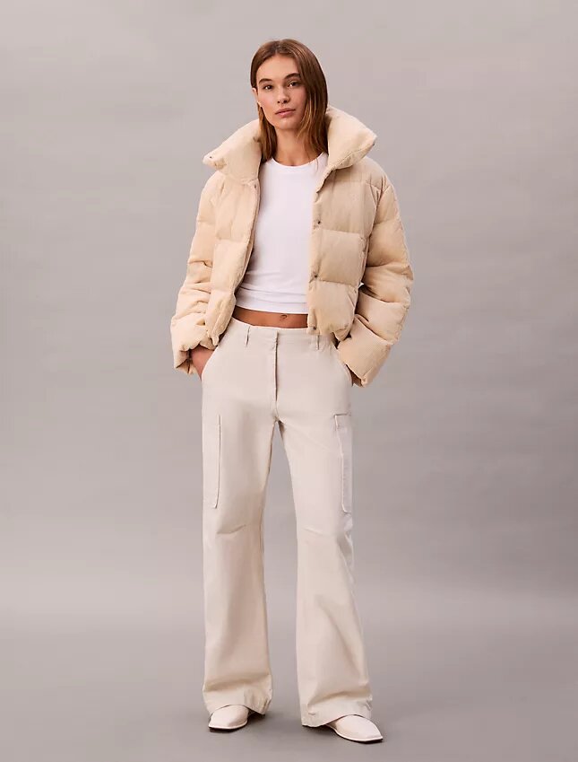 Chaqueta acolchada de pana Chaqueta acolchada de pana