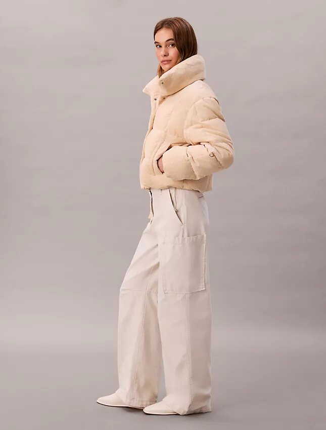 Chaqueta acolchada de pana Chaqueta acolchada de pana