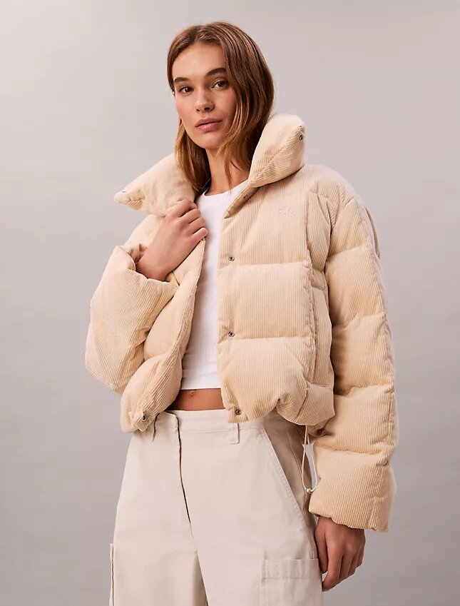 Chaqueta acolchada de pana Chaqueta acolchada de pana