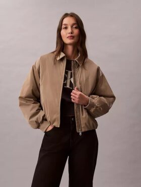 Chaqueta bomber acolchada Shine