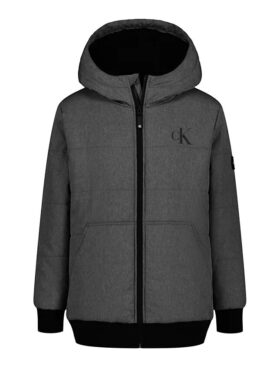 Chaqueta bomber con forro de sherpa para niños