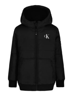Chaqueta bomber con forro de sherpa para niños