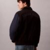 Chaqueta bomber de algodón y nailon estilo universitario