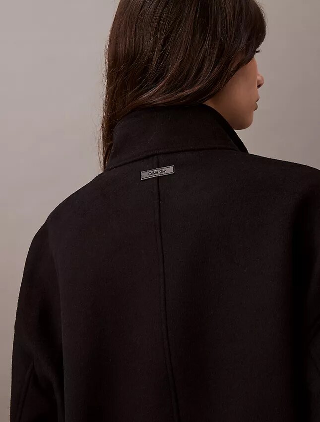 Chaqueta bomber de mezcla de lana Chaqueta bomber de mezcla de lana