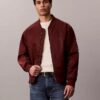 Chaqueta bomber de nailon Chaqueta bomber de nailon
