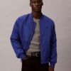 Chaqueta bomber de nailon