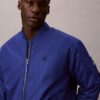 Chaqueta bomber de nailon