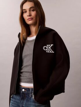 Chaqueta con capucha Monogram