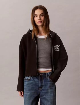 Chaqueta con capucha Monogram
