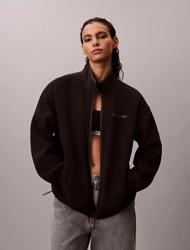 Chaqueta con cremallera de forro polar Chaqueta con cremallera de forro polar