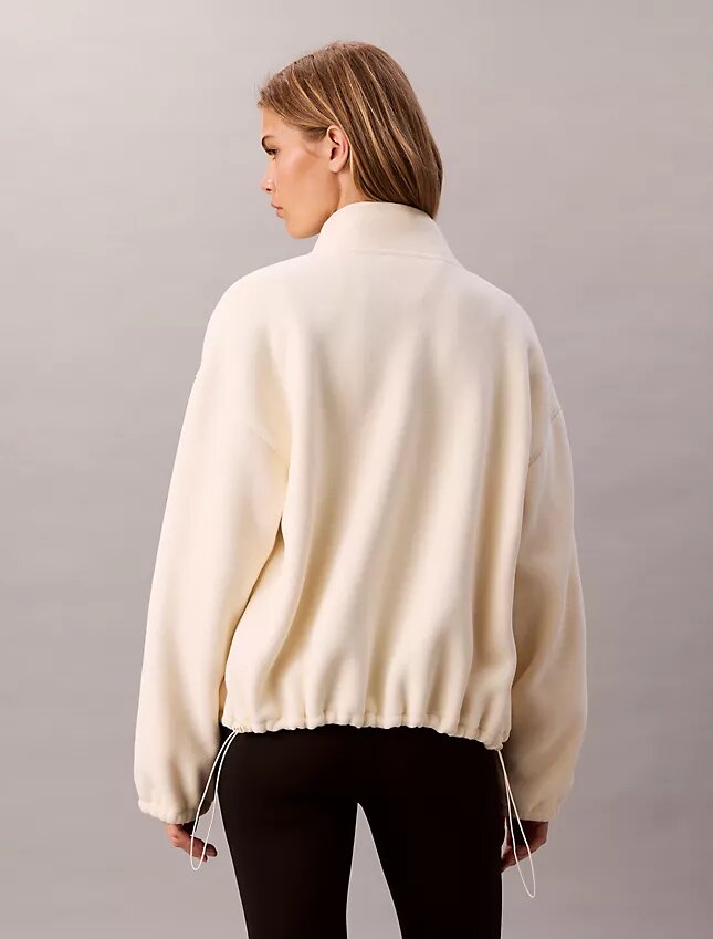 Chaqueta con cremallera de forro polar Chaqueta con cremallera de forro polar