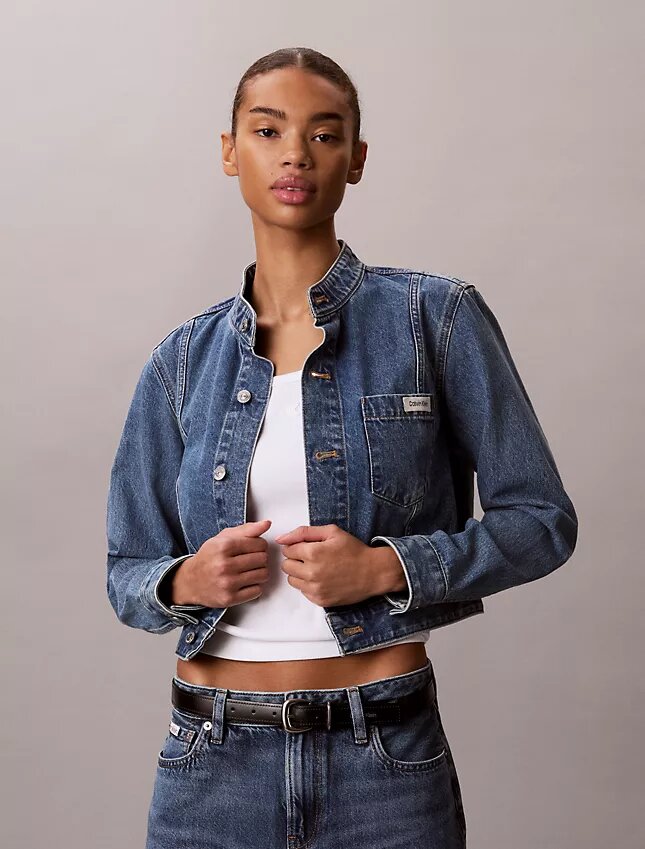Chaqueta corta de denim Chaqueta corta de denim