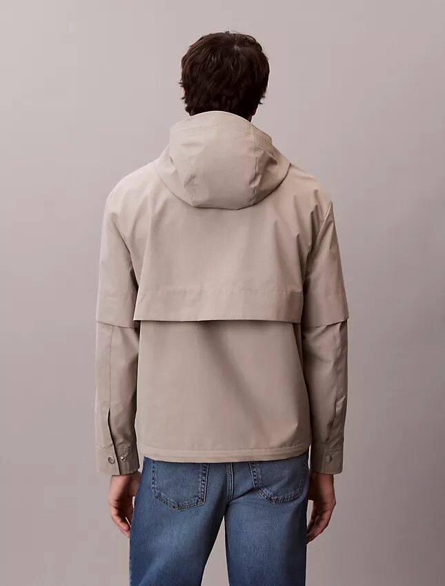 Chaqueta cortavientos con capucha Ripstop Chaqueta cortavientos con capucha Ripstop