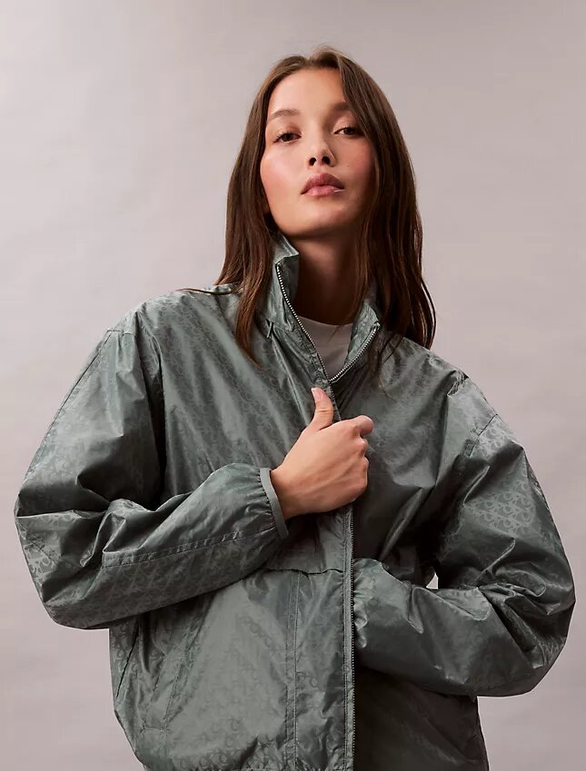 Chaqueta cortavientos con estampado Monogram integral Chaqueta cortavientos con estampado Monogram integral