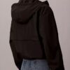 Chaqueta cortavientos holgada de nailon