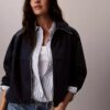 Chaqueta cortavientos vaquera