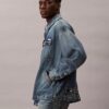 Chaqueta de campo de denim holgada Chaqueta de campo de denim holgada