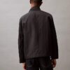 Chaqueta de campo de nailon arrugado Chaqueta de campo de nailon arrugado