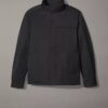 Chaqueta de campo de nailon arrugado Chaqueta de campo de nailon arrugado