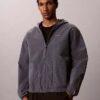 Chaqueta de nailon tejido